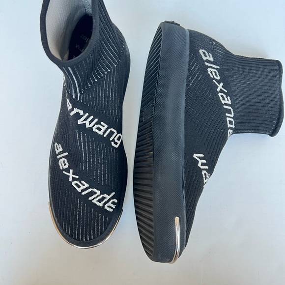 Alexander Wang Pia Logo Knit Sneaker - Picture 4 of 9